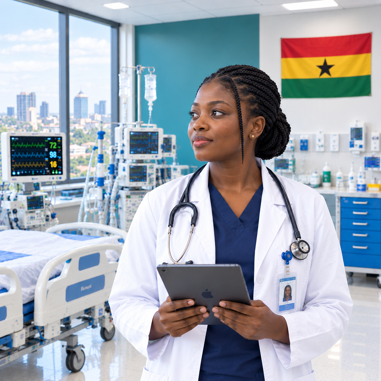 Medical equipment supplier for hospitals and healthcare facilities in Ghana